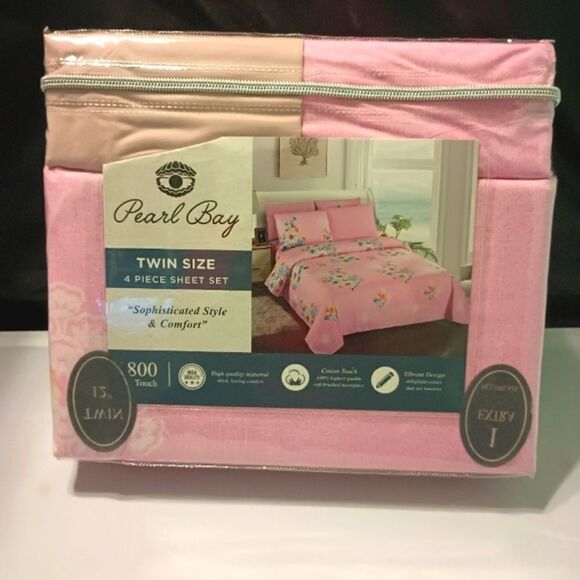 💯🔥PEARL BAY by STEVE MADDEN TWIN SIZE 6 PIECE SHEET SET MSRP $129.99🔥🔥NEW
